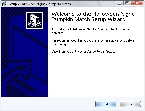 Halloween Night - Pumpkin Match : Setup Wizard