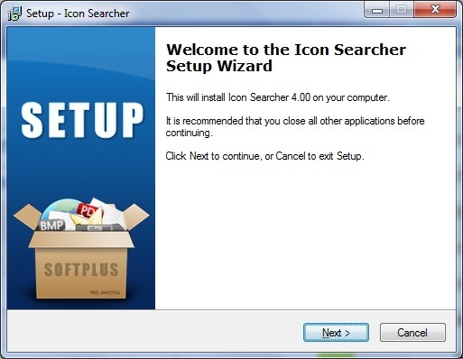 Icon Searcher 4.0 : Setup Wizard