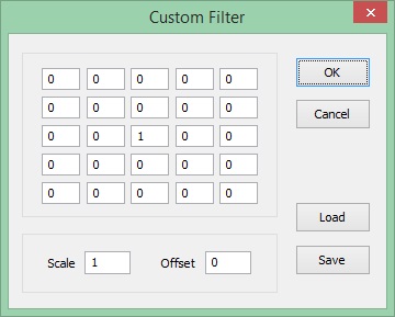 PhoXo 8.3 : Custom Filter