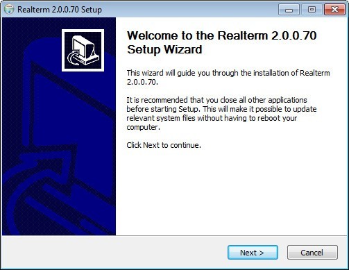 Realterm 2.0 : The Installer
