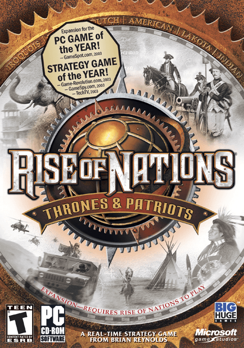 Rise of Nations:  Thrones and Patriots 1.1 : Cover