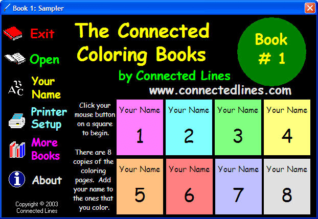 Connected Coloring Book 1.0 : Connected Kids Coloring Book Screen shot