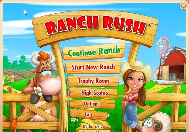 Double Pack Ranch Rush Deluxe 1.0 : Main window