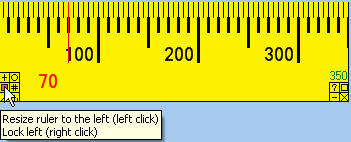 A Ruler for Windows 2.4 : Main View