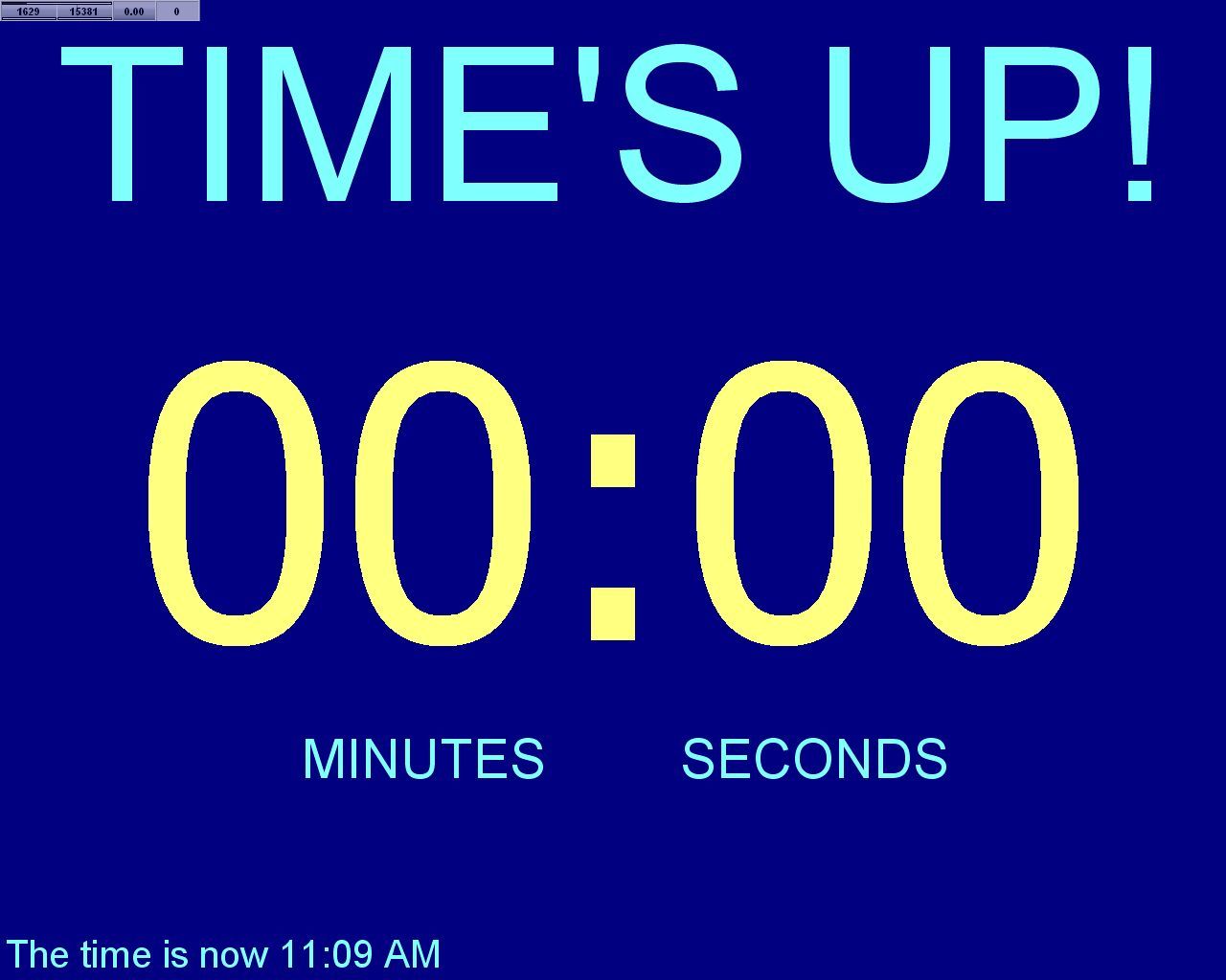 Countdown Clock 3.3 : Time's up