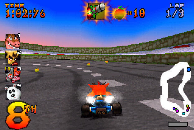 Crash Team Racing For PC 15.1 : Main window