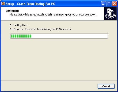 Crash Team Racing For PC 15.1 : Main window