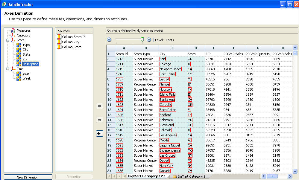 DataDefractor SSIS Enterprise Edition 1.1 : Main window