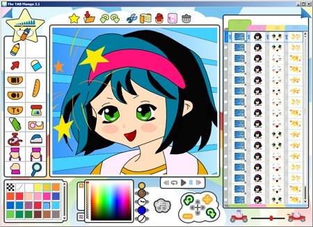 the TAB Manga 3.1 : Main window