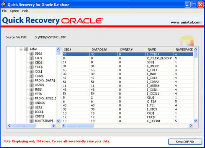 Quick Recovery for Oracle Database 1.0 : Quick Recovery for Oracle Database screenshot