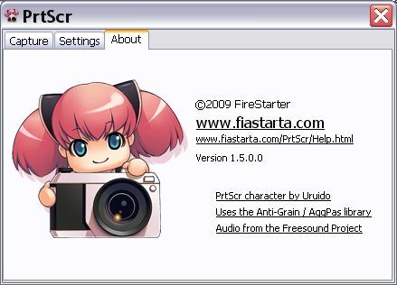 PrtScr 1.5 : About PrtScr