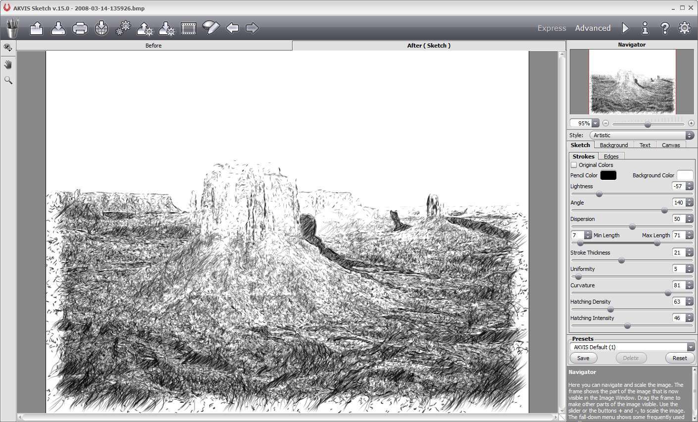 AKVIS Sketch 15.0 : Sketch with Artistic Style