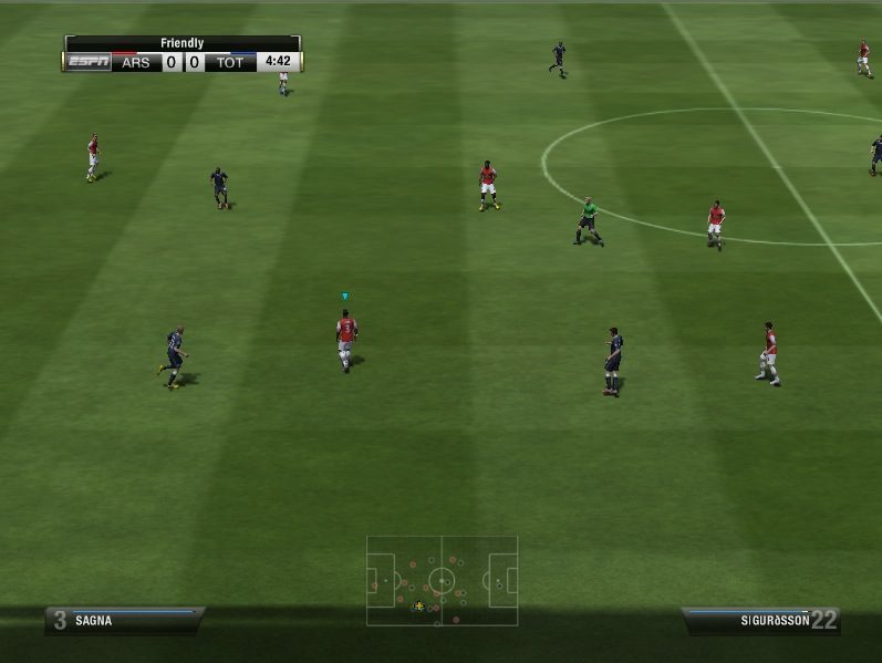 FIFA 13 1.2 : Keyboard only gameplay