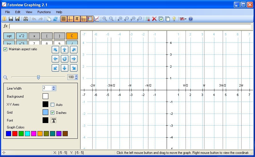 Fotoview Graphing 2.1 : General view