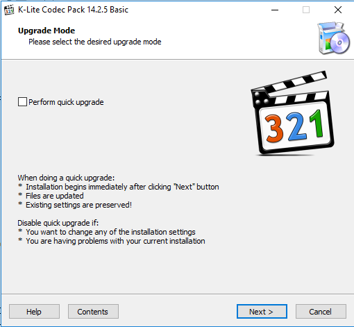 K-Lite Codec Pack Full 14.2 : Main image