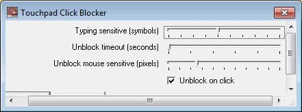 Laptop Assistant 1.0 : Touchpad Click Blocker