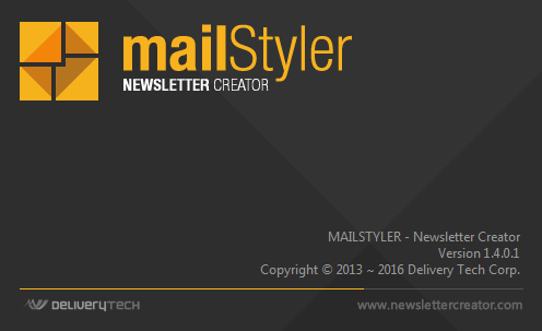 MailStyler 1.4 : Main window