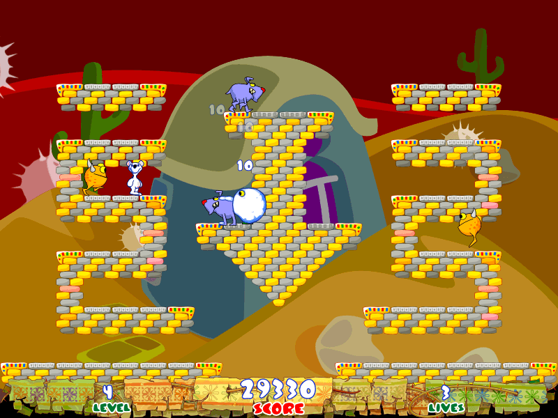 Snowy - The Bear's Adventures : Level 4