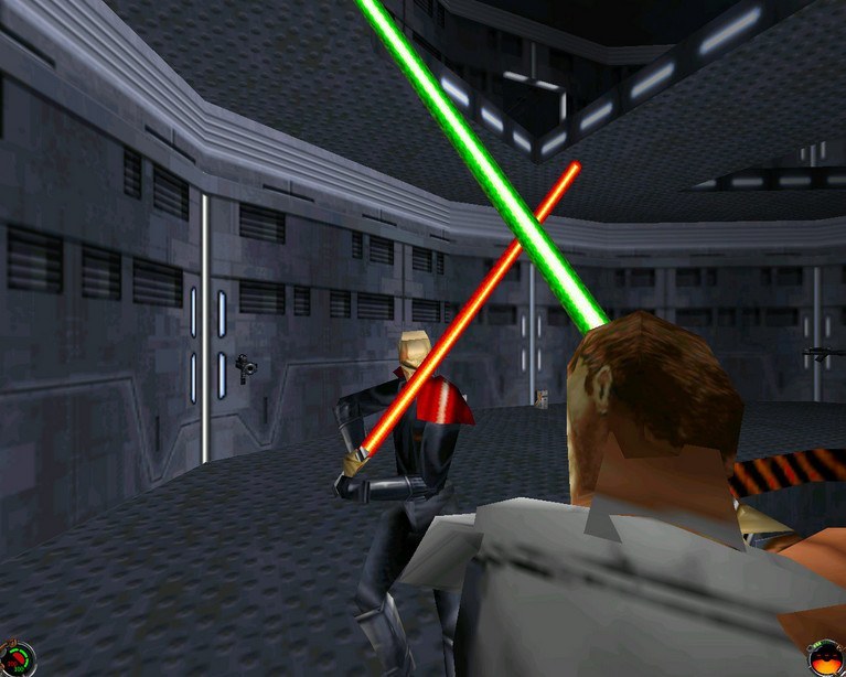 Star Wars Jedi Knight: Dark Forces II 1.0 : Gameplay Window