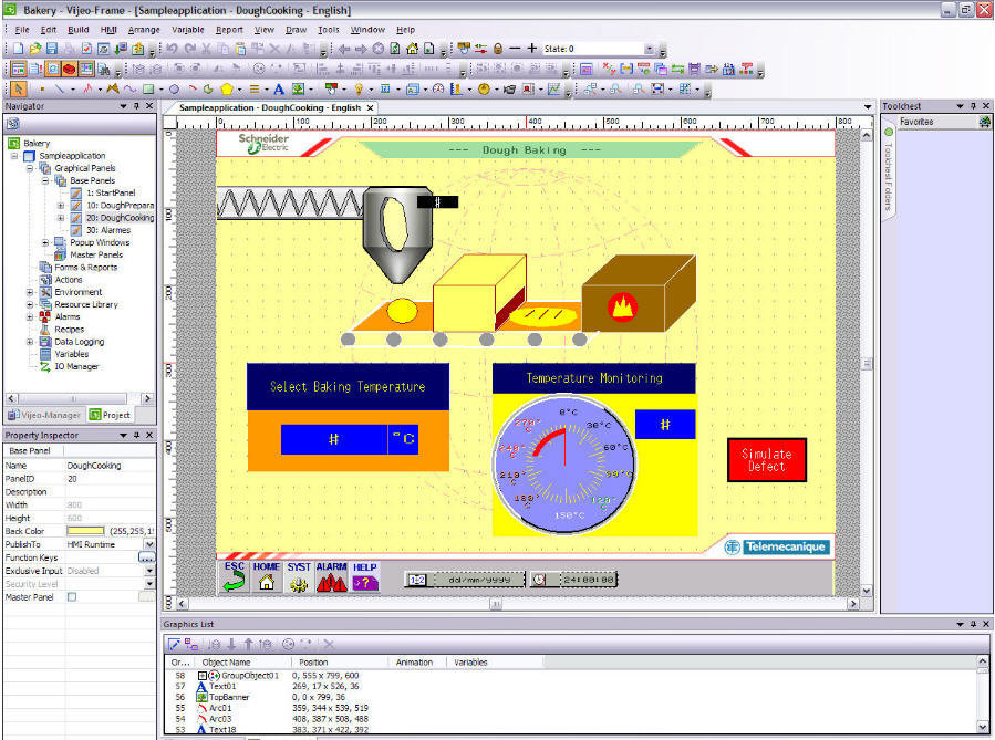 Vijeo-Designer 6.0 : Main window