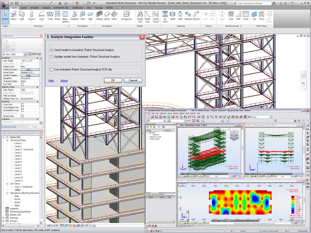 Autodesk Revit Architecture 2011 10.0 : Main window