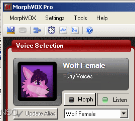 Furry Voices for Second Life 1.3 : Wolf Female