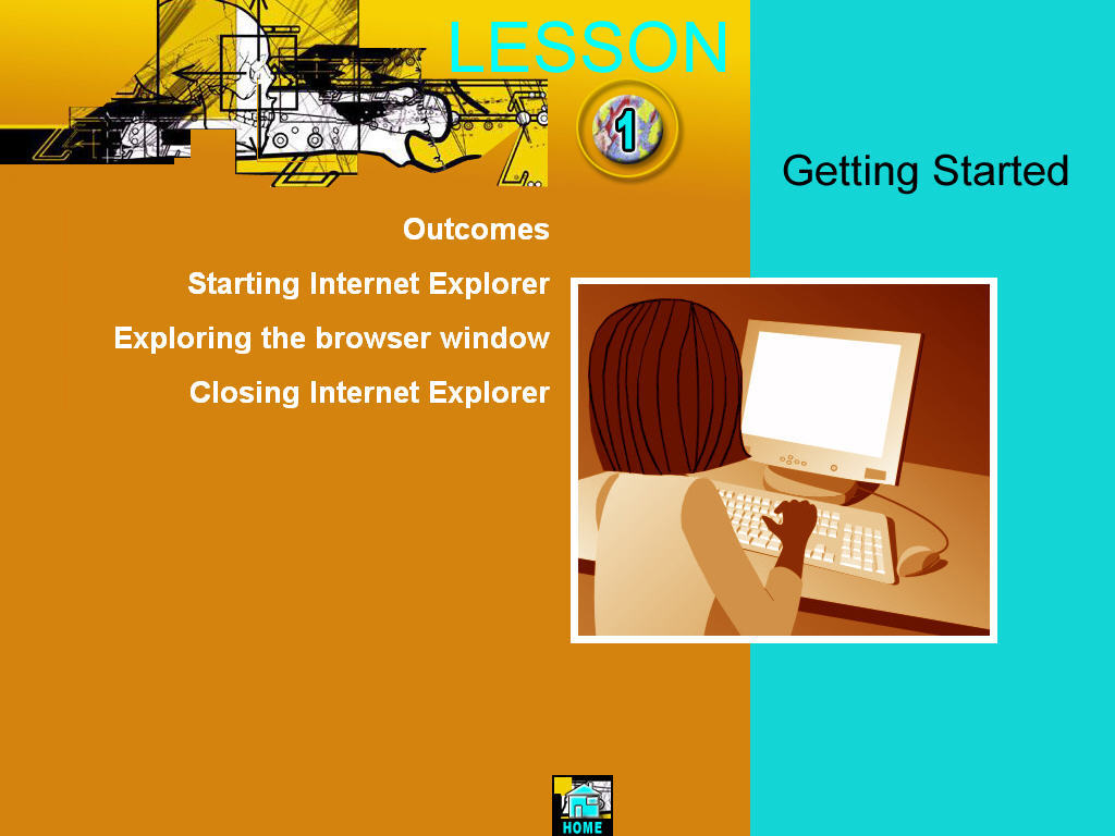 Introduction to Internet Explorer 2.3 : Main window