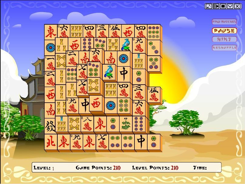 Play Mahjong Forever 1.0 : General view