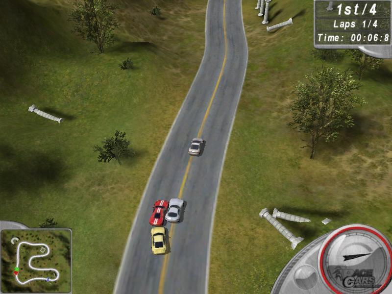 Race Cars The Extreme Rally 1.0 : Game View