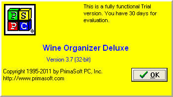 Wine Organizer Deluxe 3.7 : General View