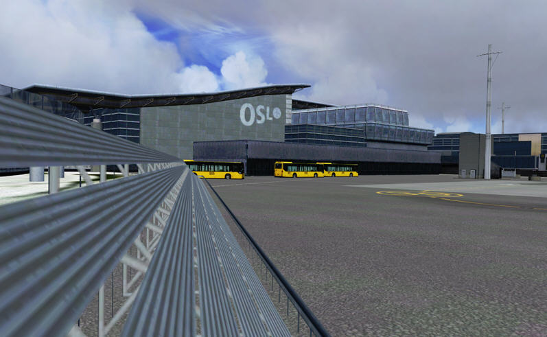 Aerosoft - Mega Airport Oslo 1.0 : Simulator Window