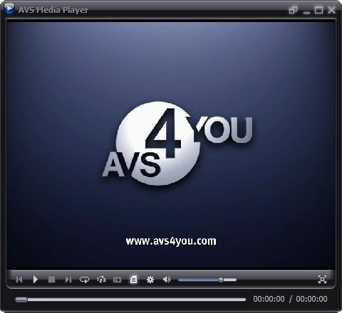 AVS Media Player 4.2 : Main Window