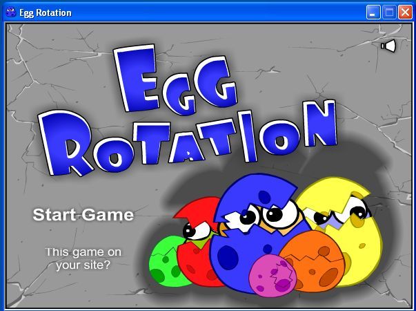 Egg Rotation 1.0 : Main menu