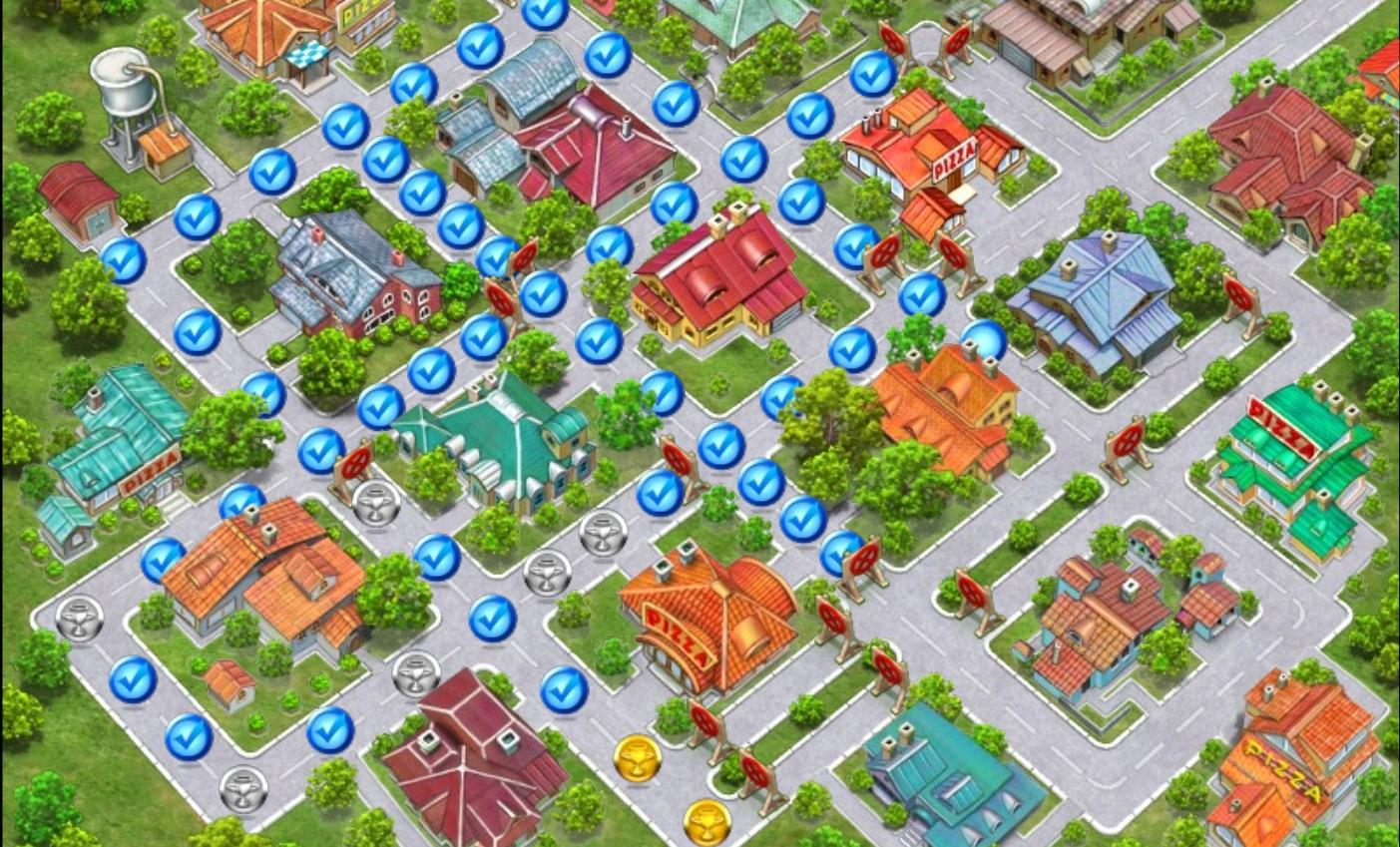 Farm Frenzy - Pizza Party! : City map