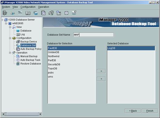iManager U2000 HUAWEI Unified Network Management System Client 1.0 : Main window