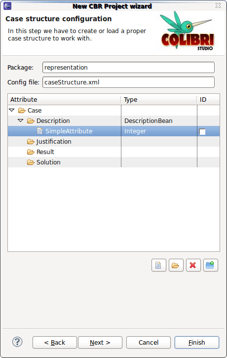 jCOLIBRI 2.1 : Main window