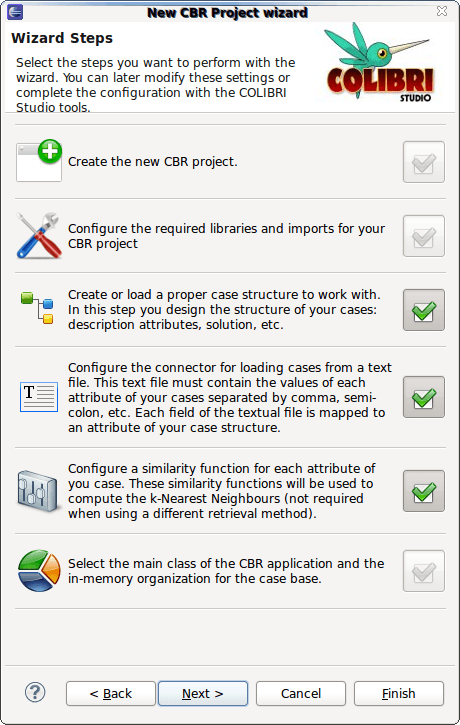 jCOLIBRI 2.1 : Main window