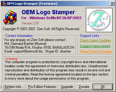 OEM Logo Stamper 2.0 : Main