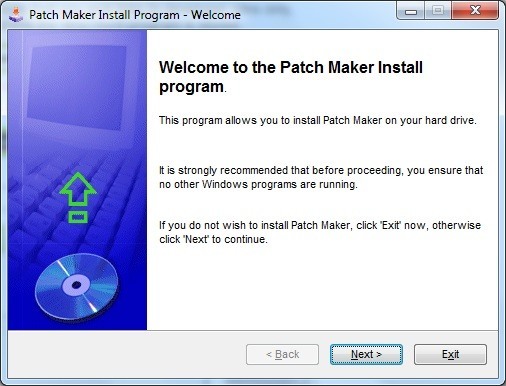 Patch Maker 1.3 : Setup Wizard