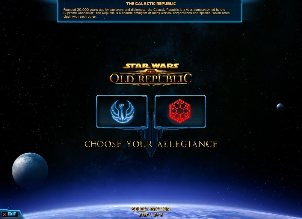 Star Wars: The Old Republic : Choosing Sides