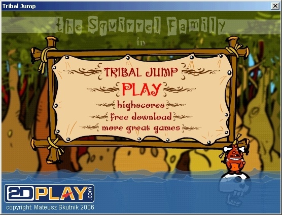 Tribal Jump 1.0 : Main Menu