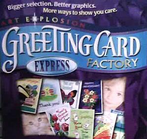 Greeting Card Factory Express 7.0 : Main window
