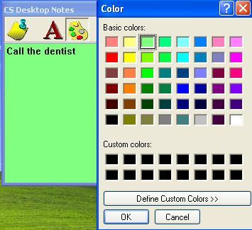 CS Desktop Notes 3.6 : Colors