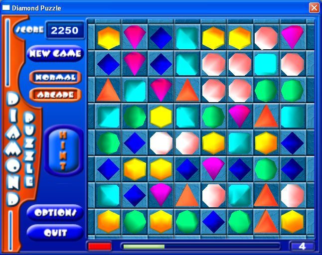 Diamond Puzzle 1.0 : Level four