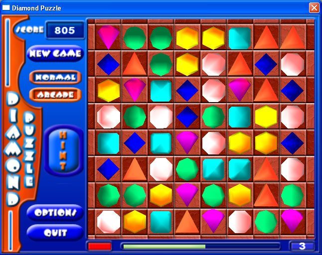 Diamond Puzzle 1.0 : Level three