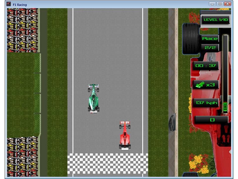 F1 Racing 2.0 : Game in Action