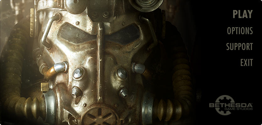 Fallout 4 1.5 beta : Start Screen