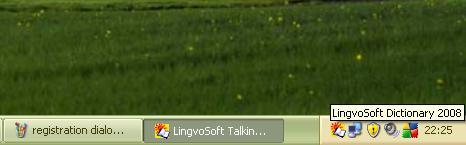 LingvoSoft Talking Dictionary 2008 English<->Persian (Farsi) for Windows 4.1 : System tray icon