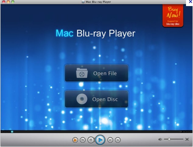 Macgo Blu-ray Player : Main Window