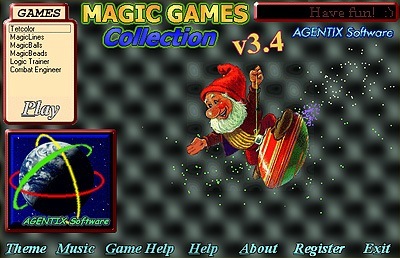Magic Games 3.8 : Main Window